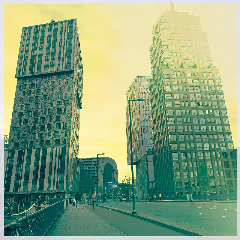 Cityscape photography in Rotterdam