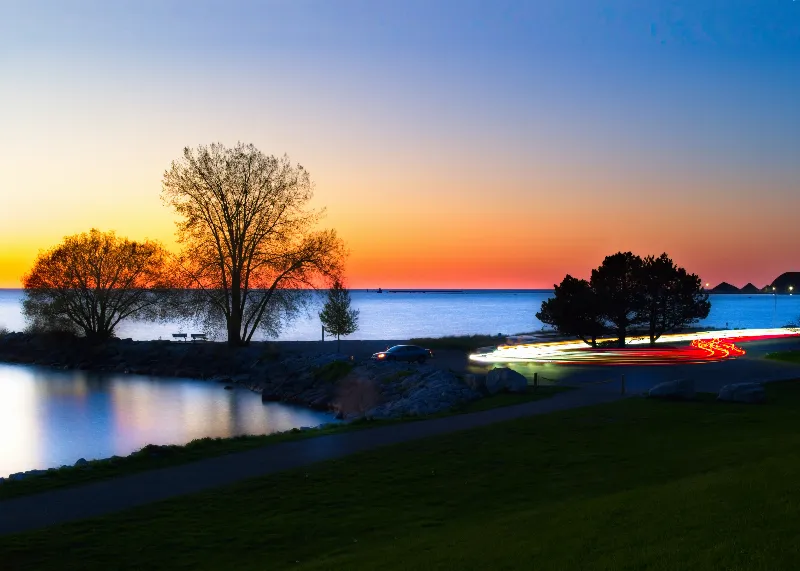Light Painting photography in Goderich, Ontario