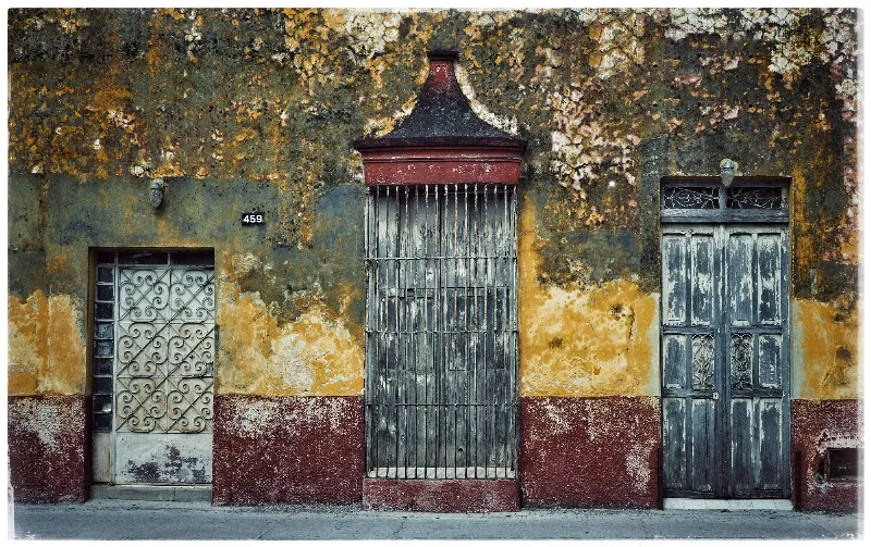 Walls Textures Signs photography in Merida