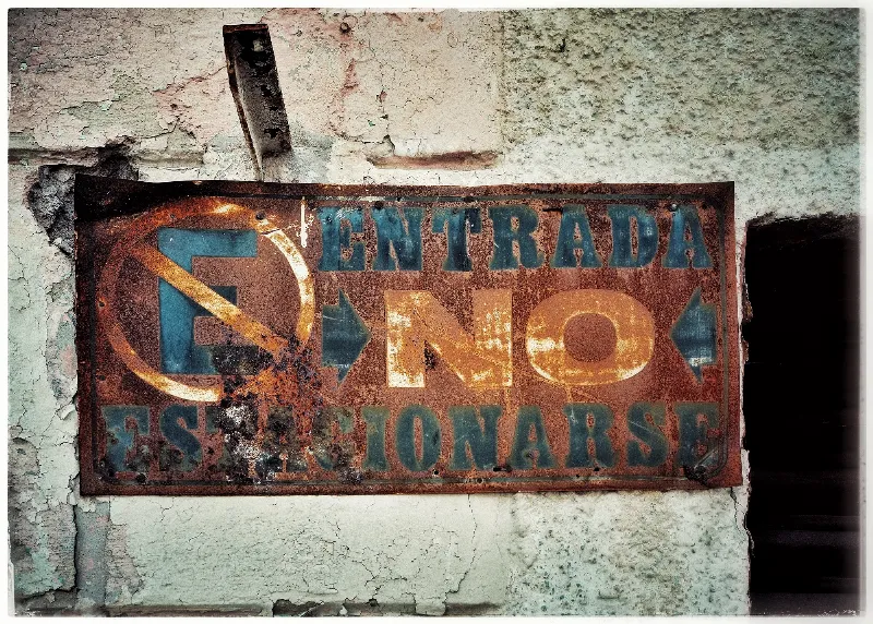 Walls Textures Signs photography in Merida